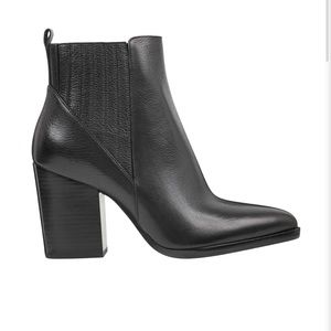 Marc Fisher black leather boot - Alva Pointy Toe Bootie Size 8
